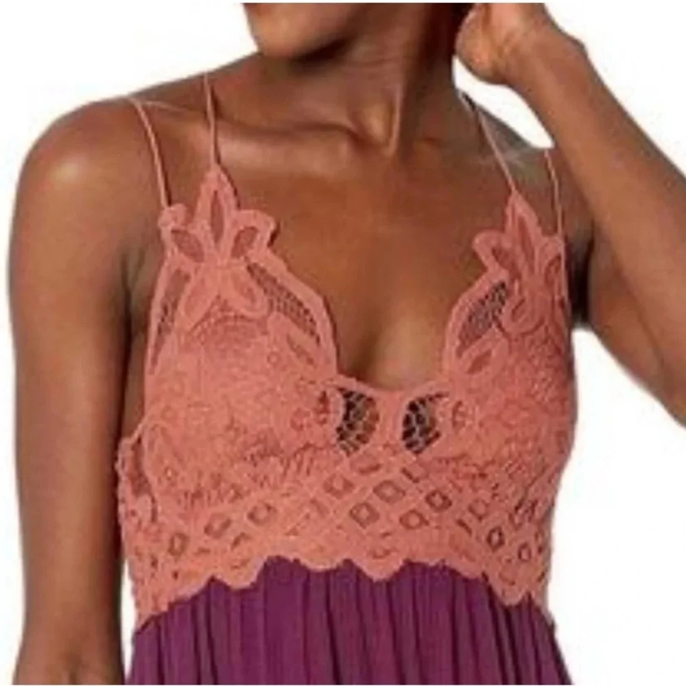 Free People Adella Mini Slip Dress